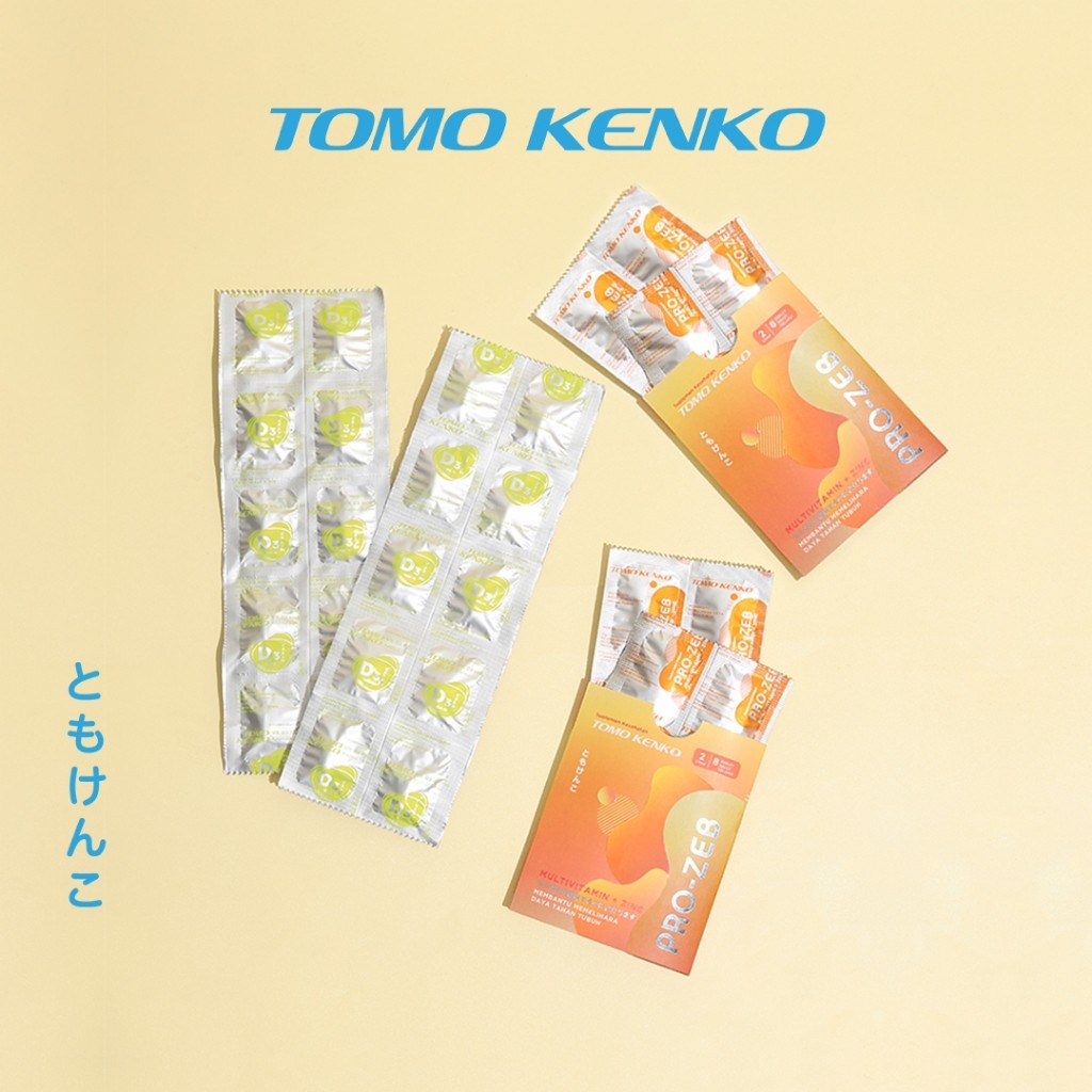Tomo Kenko Combo Vitamin D3 & Pro-Zeb