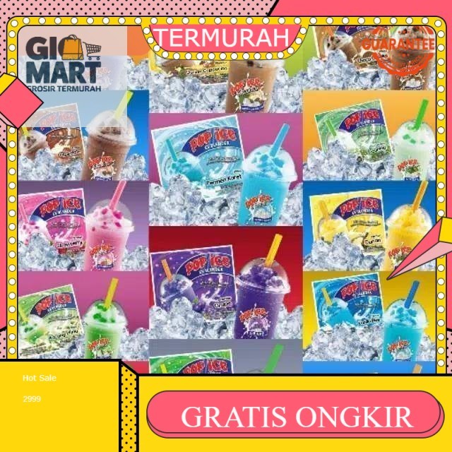 

Pop Ice Minuman Beraneka Rasa [25grx10pcs/renceng]