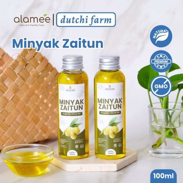 

ALAMEE Minyak Zaitun Untuk Diminum Olive Oil Extra Virgin Organic Organik Murni Asli Masak EVOO