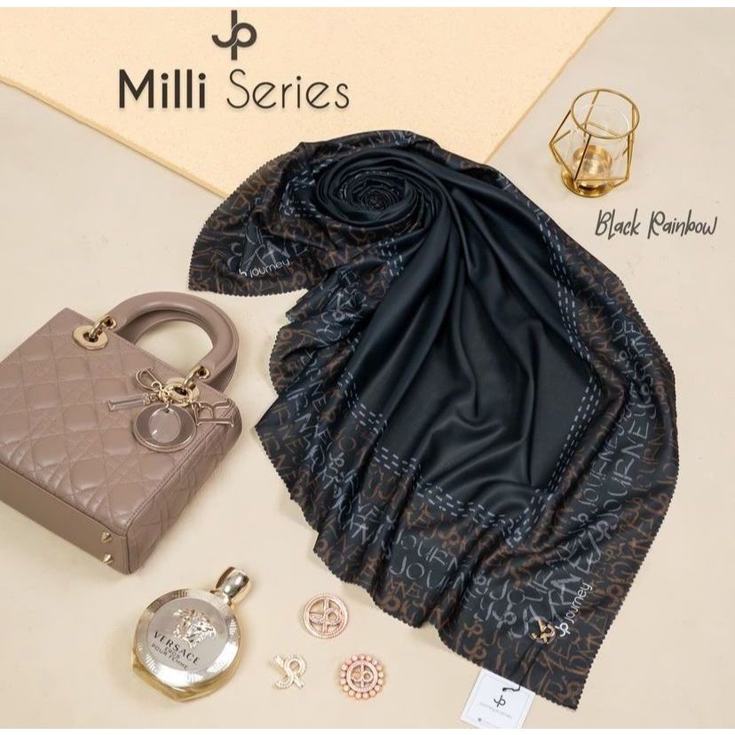 Hijab Journey Motif Terbaru Milli Series By Journey Scarves Motif Versi KW Terlaris
