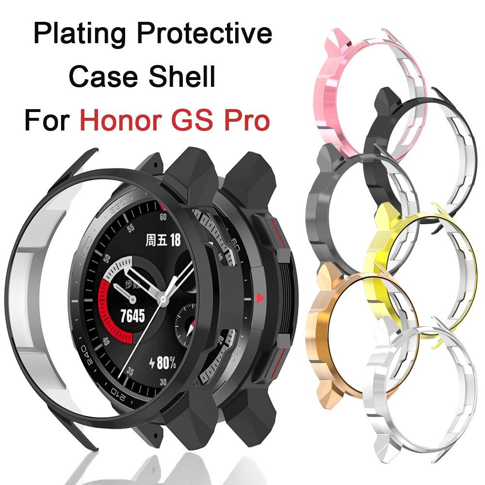 Case Cover For Huawei Honor Watch GS Pro Plating PC Protector Bumper Frame Watch Cases Protective Sh