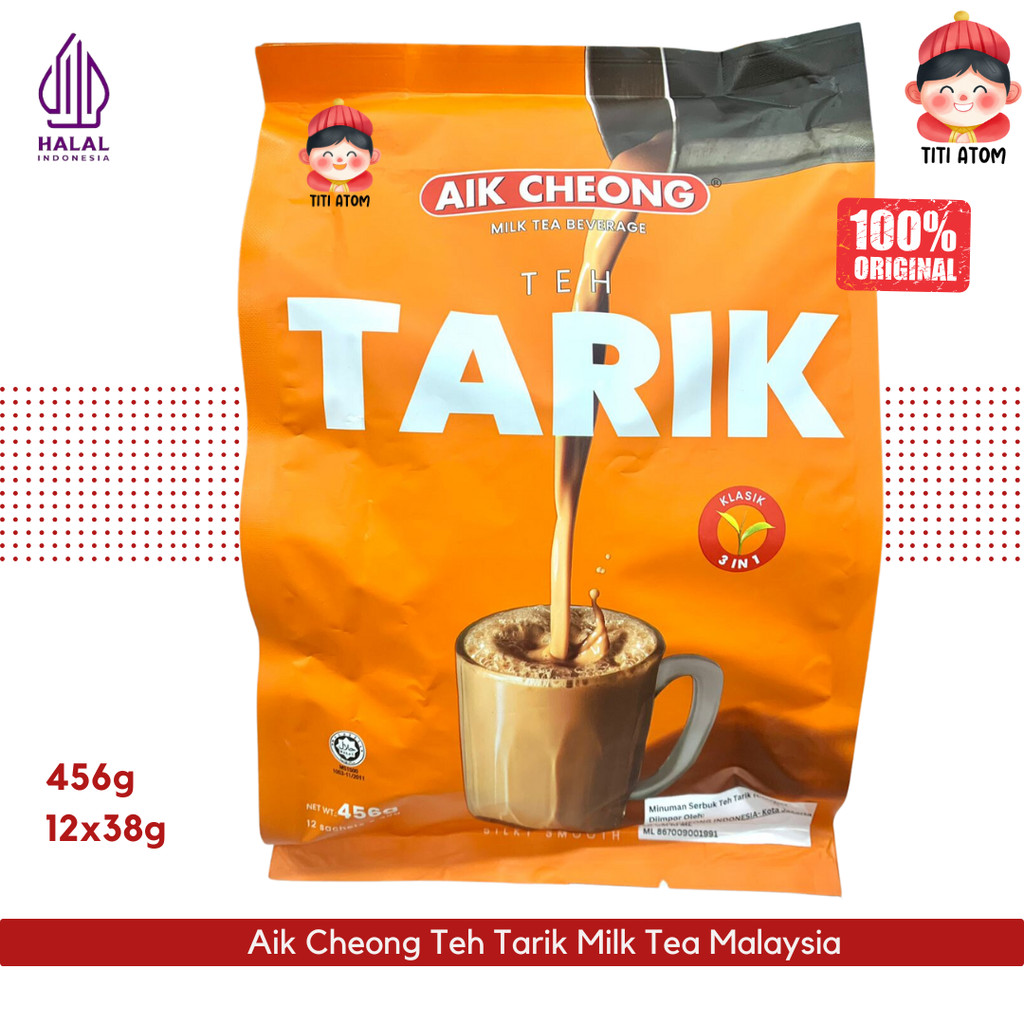 

Aik Cheong Teh Tarik Classic Malaysia 456g 12x38g