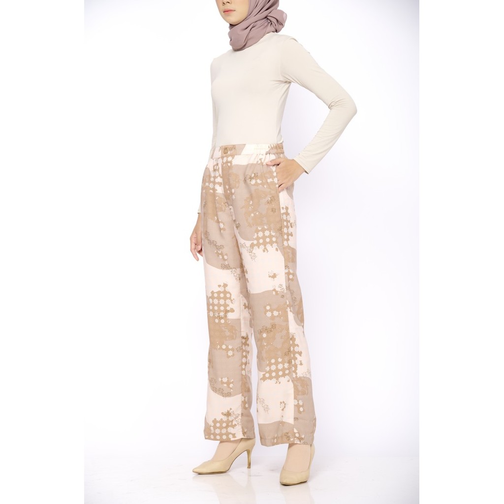 NEW -BIA x Isel Fricella - Qiu Nude Pants - Edisi Denmark - Sarimbit - S