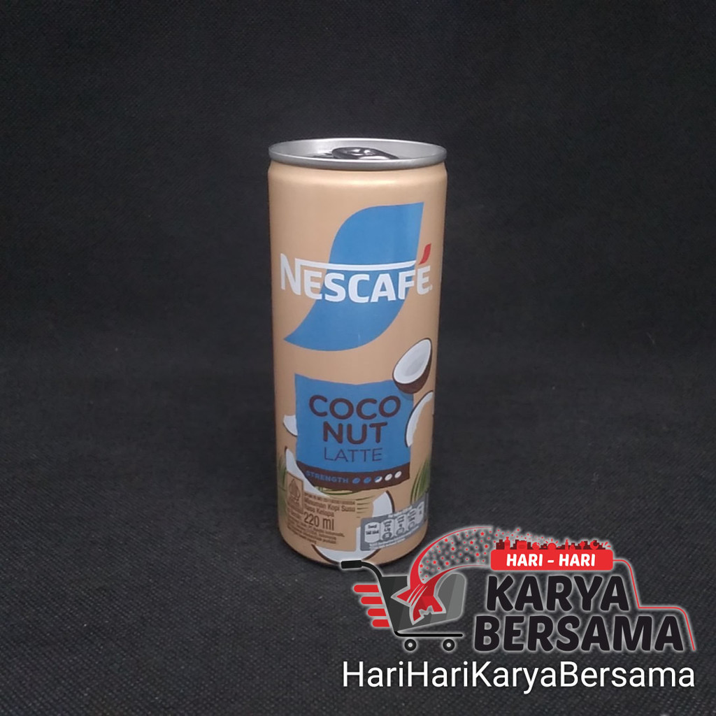 

MINUMAN KOPI INSTAN NESCAFE COCONUT LATTE KALENG 220ML