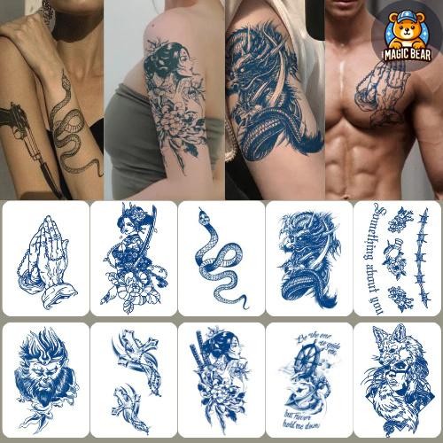 Premium Tato Temporer Fruit Ink Tattoo Temporer Tahan Lama Anti Air Tatto Semi Permanen Tahan 15 Har