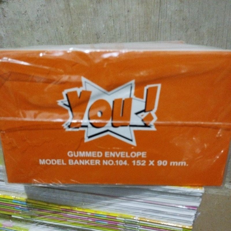 

Amplop You! 152x90mm isi 5kotak