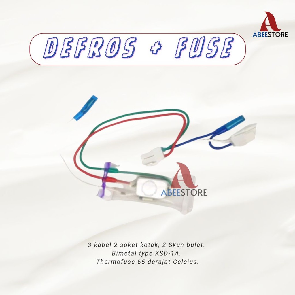 DEFROS + FUSE KULKAS POLYTRON 3 KABEL