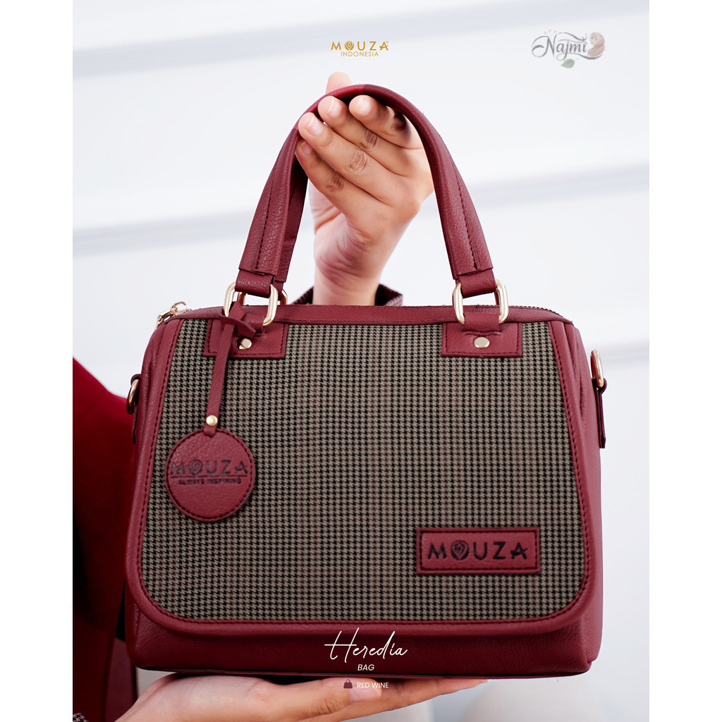 Koleksi Najmi / Mouza Heredia Bag / Tas Wanita Eksklusif Bahan Premium Heredia Bag Original by Mouza