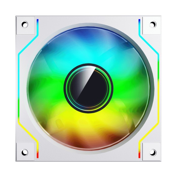 Fan Casing DARKFLASH DM20 ARGB SINGLE FAN - WHITE