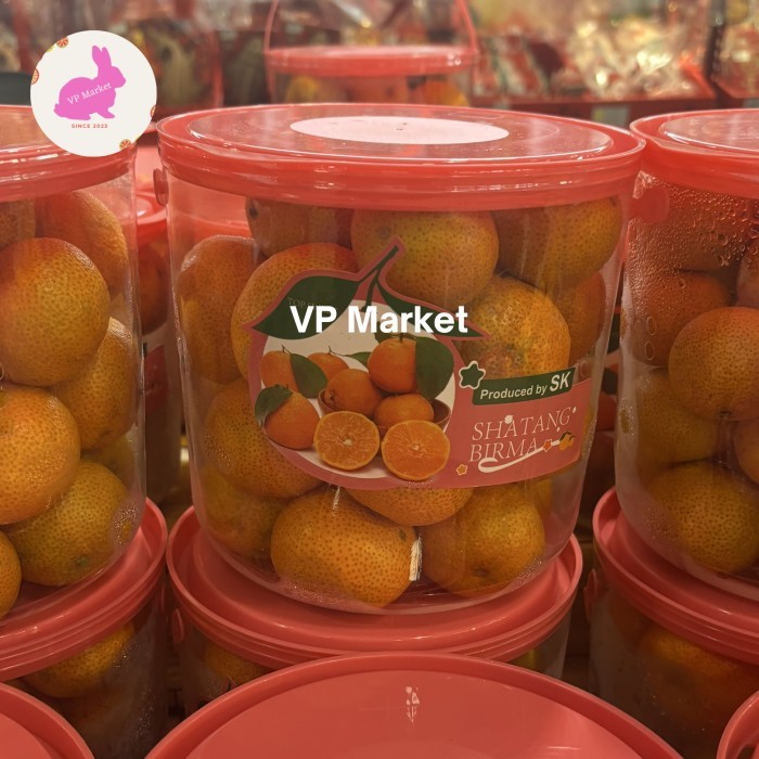 

Jeruk Shantang Birma Ember Hampers | Buah Jeruk Birma Toples Manis Tanpa Biji
