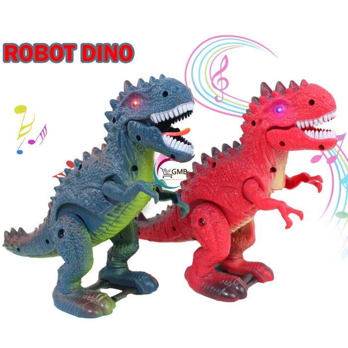 MAINAN ANAK ROBOT DINO T-REX JM22398 MAINAN ROBOT DINOSAURS RAWR