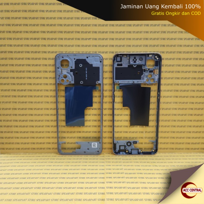Rangka Tutup Mesin Oppo Reno 8T 4G ( Bezel Tulang Tengah )