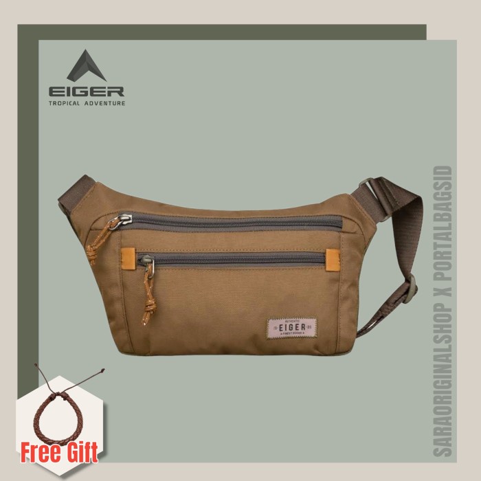 Eiger X-Portege Conceal Tas Selempang Waistbag Original