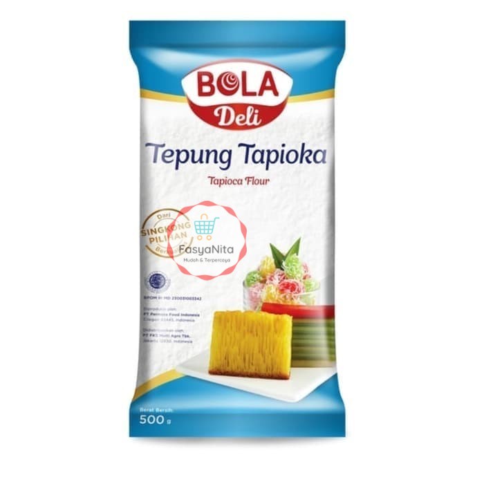 

Tepung Tapioka / Kanji BOLA DELI [500 gr] - FasyAnita Mart Denpasar