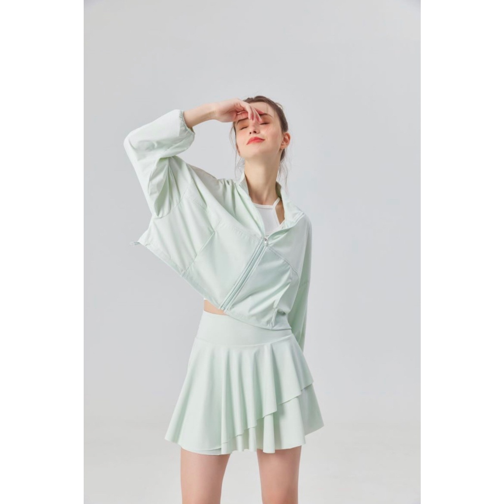 ROZIE (DIJUAL TERPISAH) TOP JAKET ROK GOLF TENIS PREMIUM SET JACKET ROK TENIS GOLF - ZOE