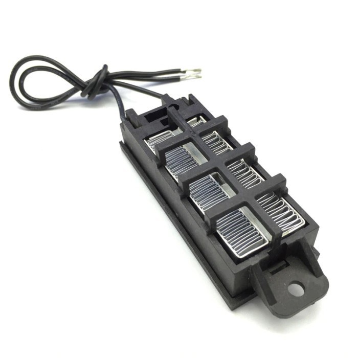 PTC Air Heater Plat Elemen Pemanas Udara 12V DC 77x31mm Mesin Tetas GT27