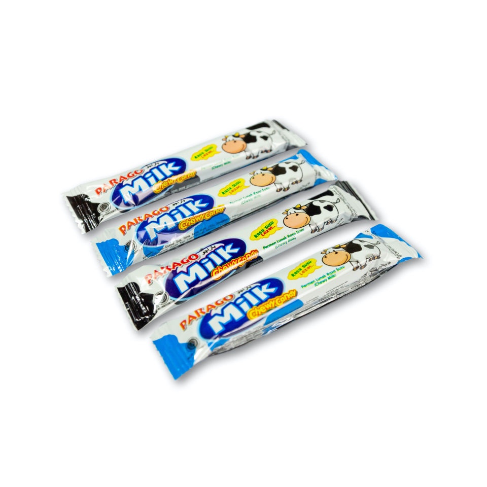 

PARAGO Milk Chewy Candy Permen Susu Jumbo 4 pcs x @8g