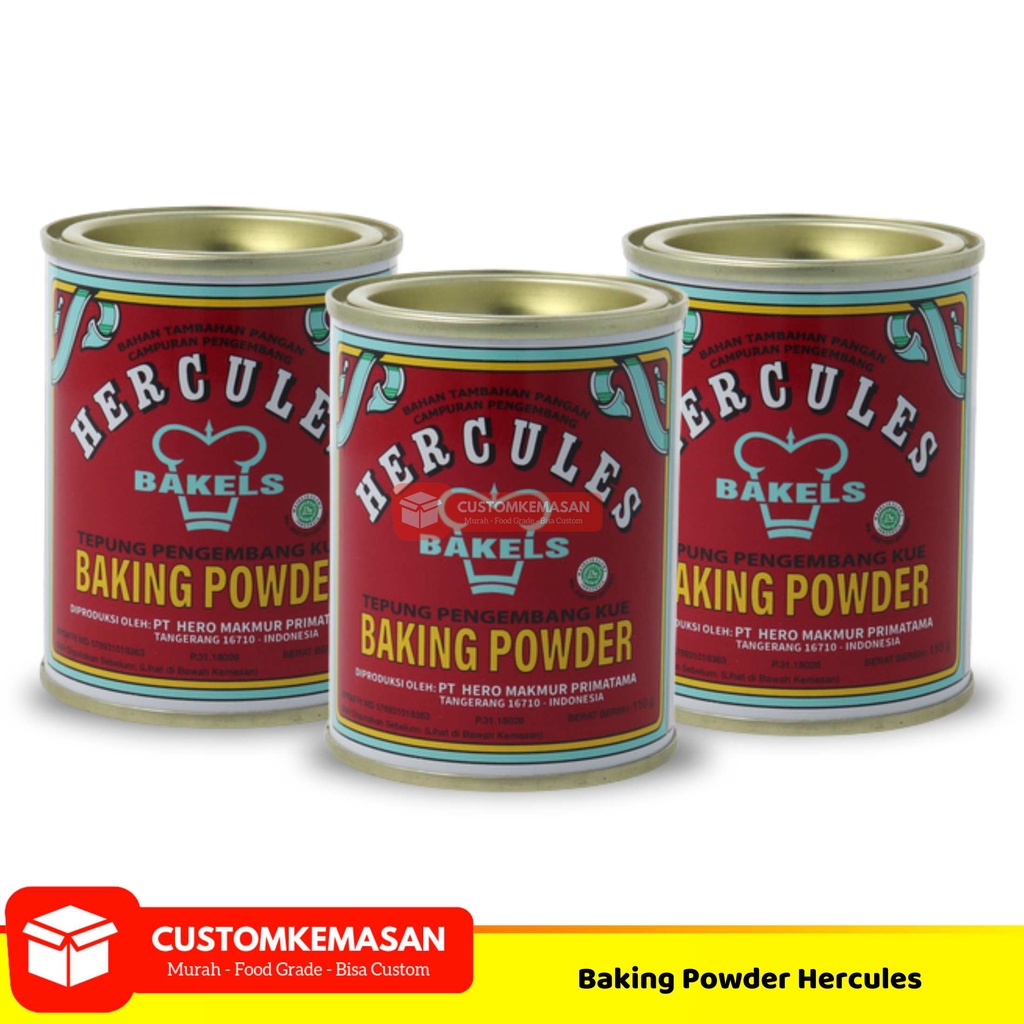 

Baking Powder Hercules 110gr / Baking Powder / Hercules Baking Powder 110gr