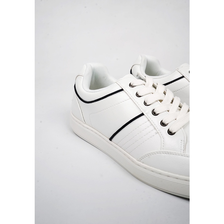 MANZONE Sepatu  Casual Pria  URION - WHITE