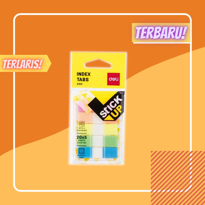 

Index Tabs A103 Deli, Pembatas Buku / GUDANG BUKU MURAH