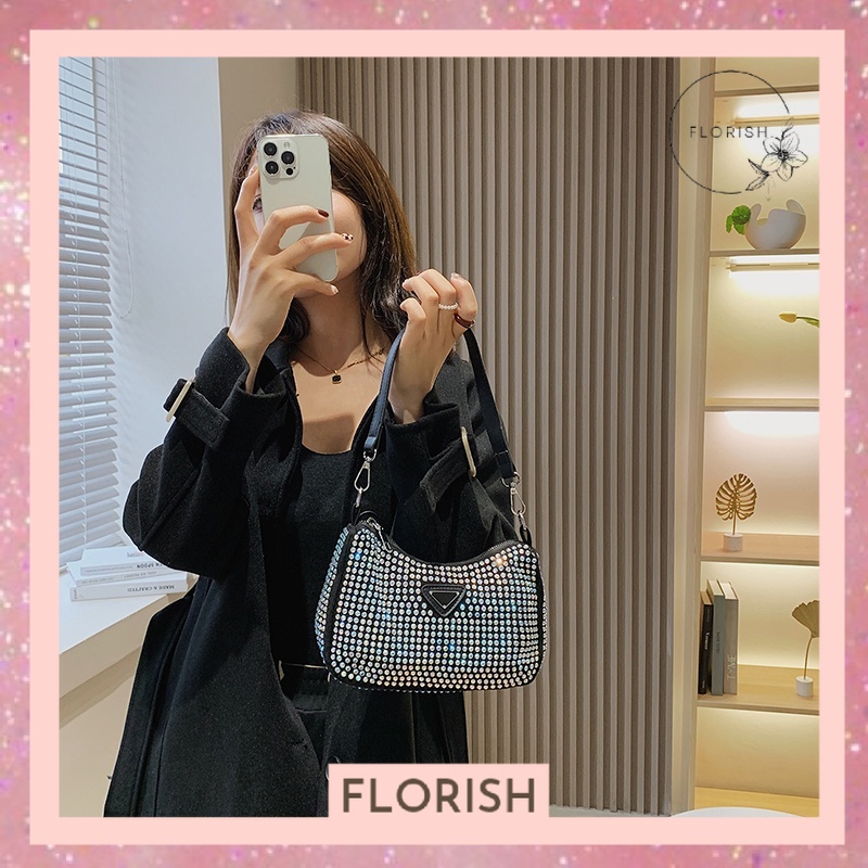 Florish Fashion Tas Wanita - Tas Kecil - Tas Mini Kondangan - Tas Pesta BKK41