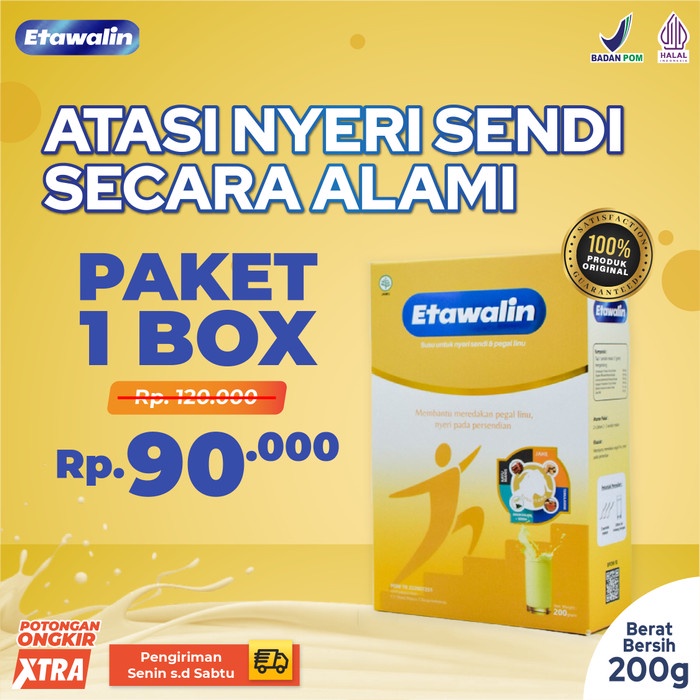 

✨PROMO✨ -Etawalin Susu Etawa Atasi Nyeri Sendi dan Asam Urat 1 Box