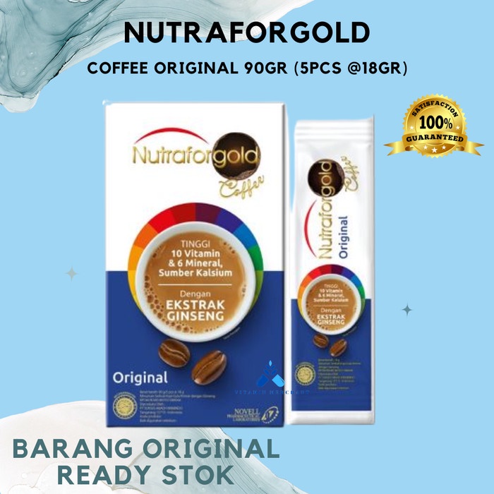 

Nutraforgold Coffee Original 90gr (5pcs @18gr)