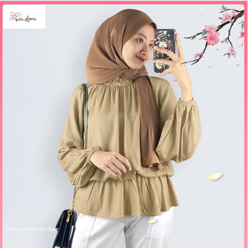 Kemeja Blouse Terbaru / KEISYA TOP BLOUSE