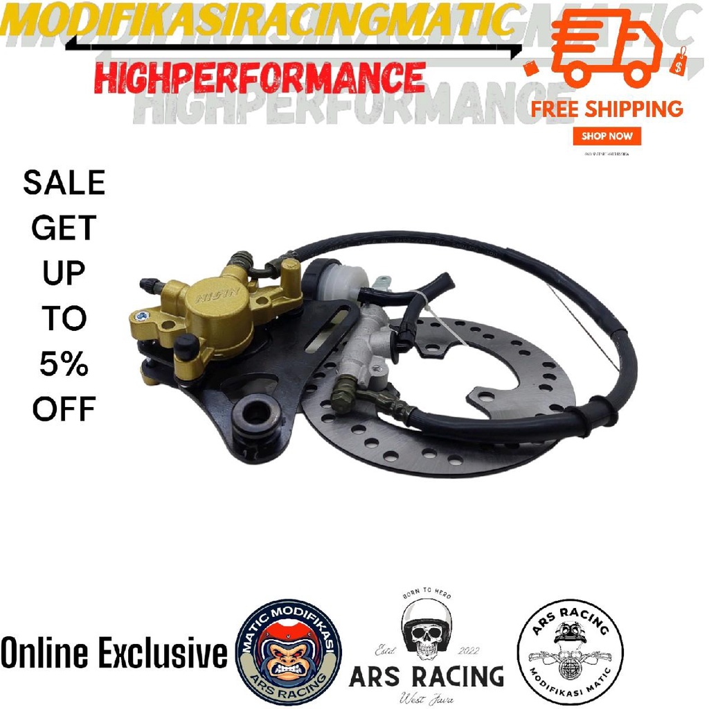 Cakram Set Belakang Master Rem Assy Suzuki Satria Fu 150 Cocok Untuk Satria Fu Tahun 2005 - 2015 Kua