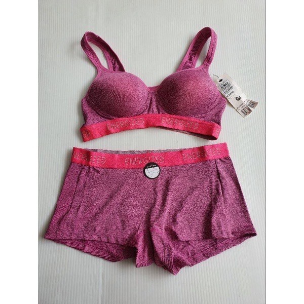 kurniacollection09_id [Promo Khusus] Bra set SPORT PIERRE CARDIN 100006-45 - M, Ungu