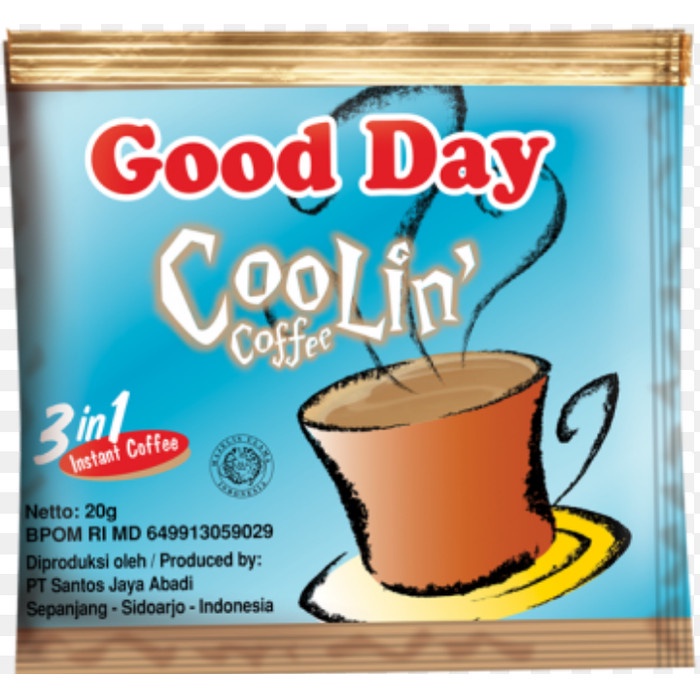 

Kopi Good Day Coolin 1 Dus isi 250