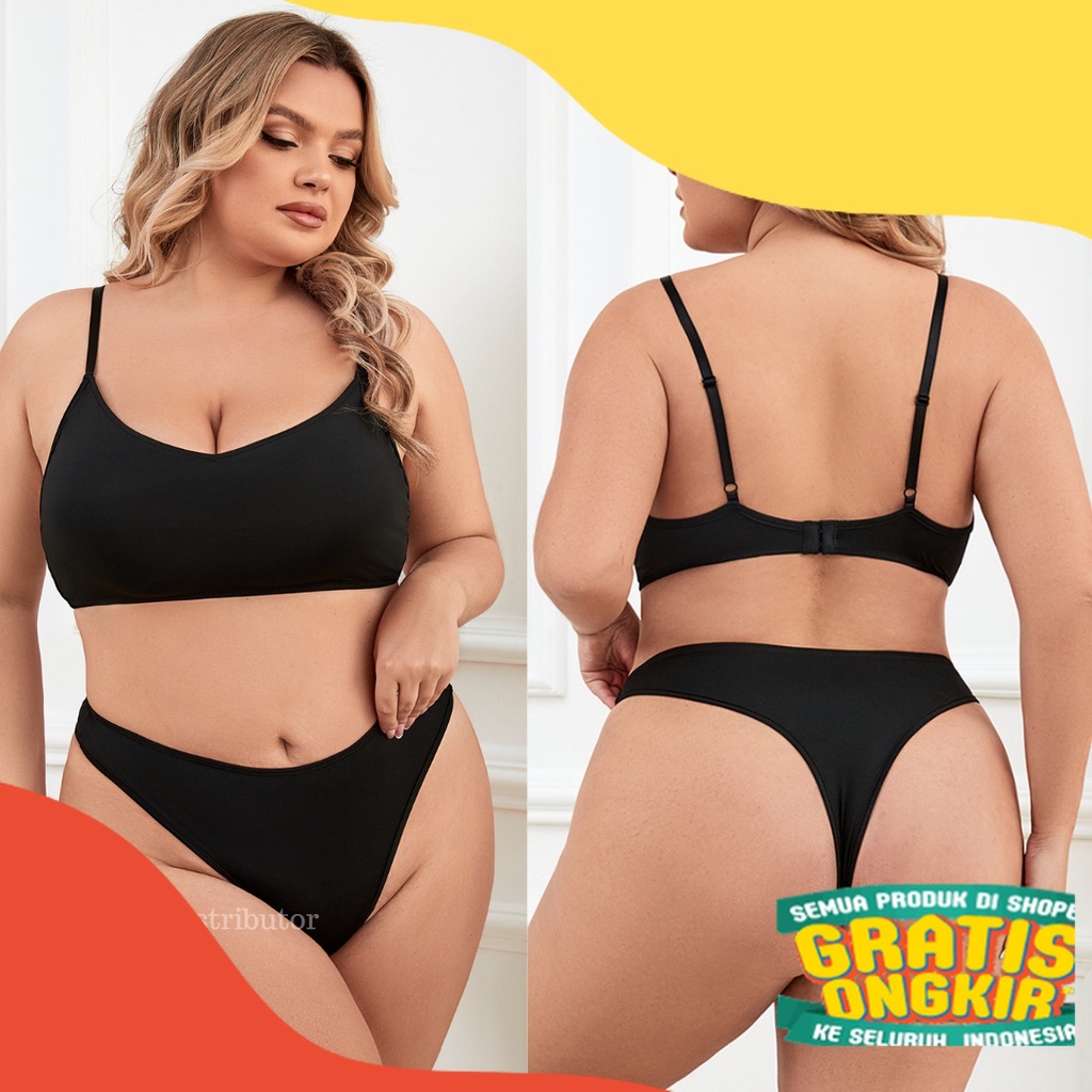 BD6237 bra set big size wanita / sexy lingerie jumbo / lingerie bra set/ kpop korean