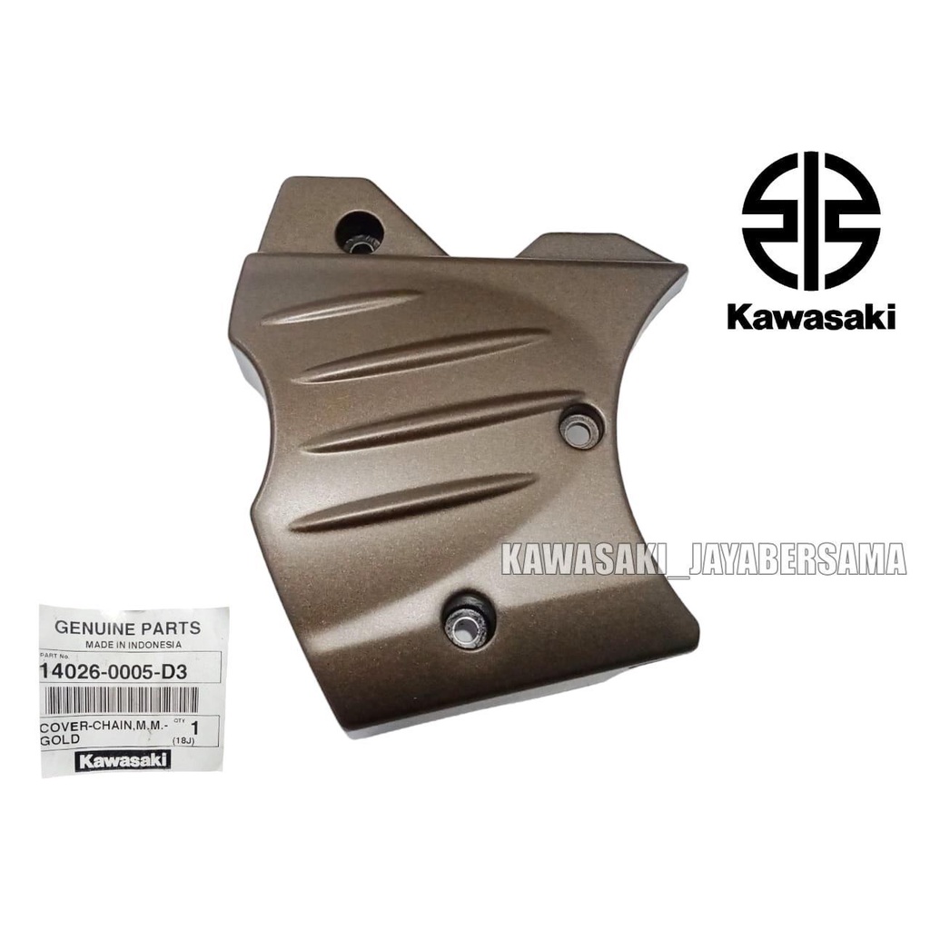 Tutup gir depan zx130 zx 130 14026-0005-D3 original kawasaki Kawasaki Genuine Parts