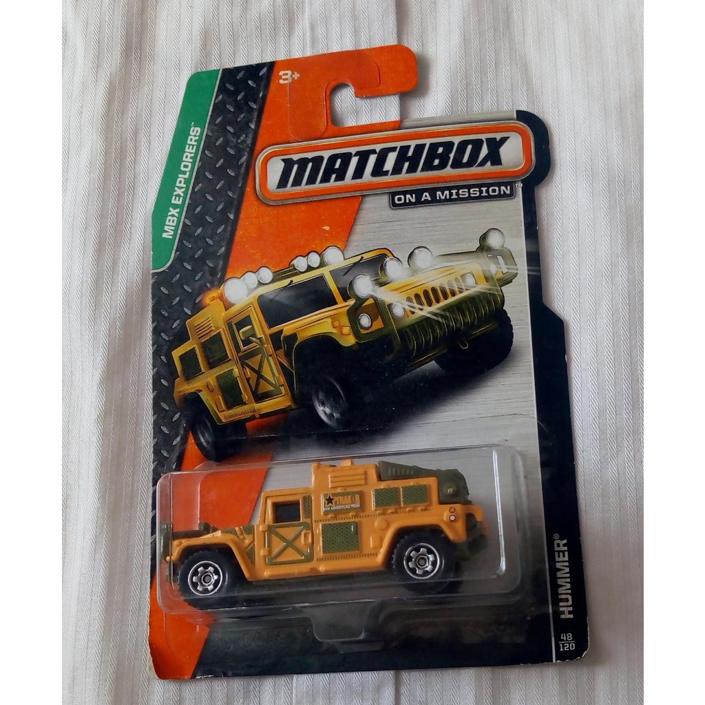 Matchbox - Hummer MBX Eksplorers Yellow