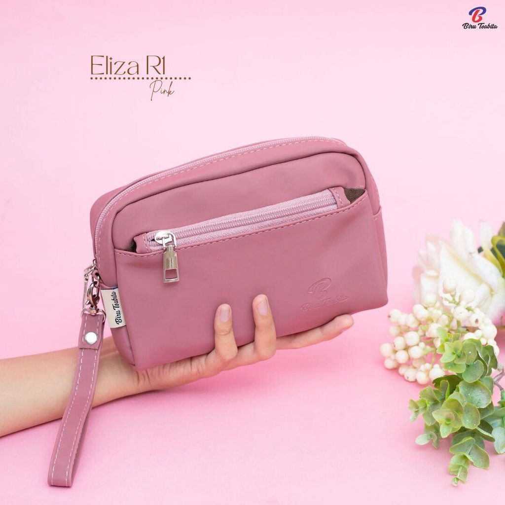 GRATIS HADIAH  POUCH ELIZA R1 BY BIRU TSABITA / DOMPET ELIZA BIRU TSABITA / DOMPET HP / POUCH MAKEUP