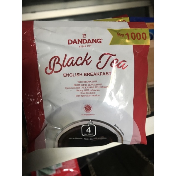 

TEH DANDANG RENTENG BLACK TEA RENTENG (SATU RTG)