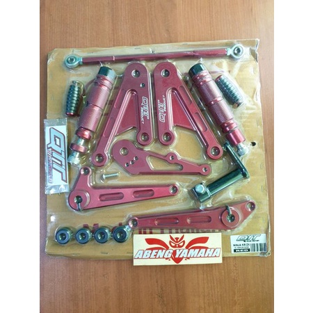 Ninja 150 ZX Underbone Footstep QTT Racing Original For Belakang Disc Brake Ninja RR Ninja R Origina
