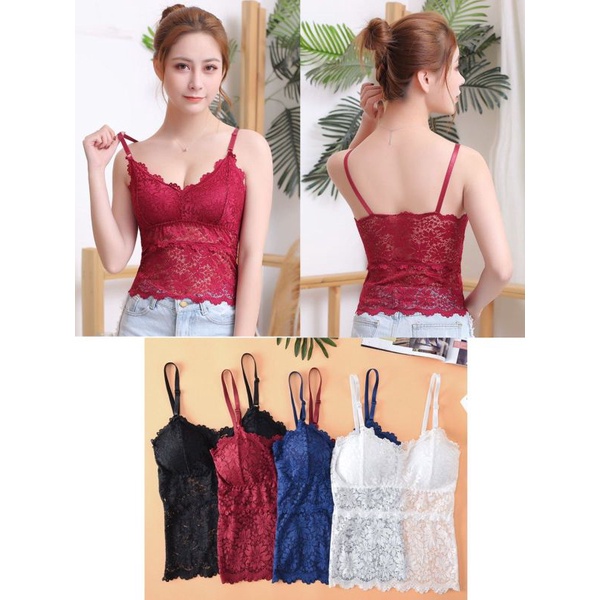 Pakaian Dalam Wanita Bra Renda Fashion Seksi Bra Tanpa Kawat