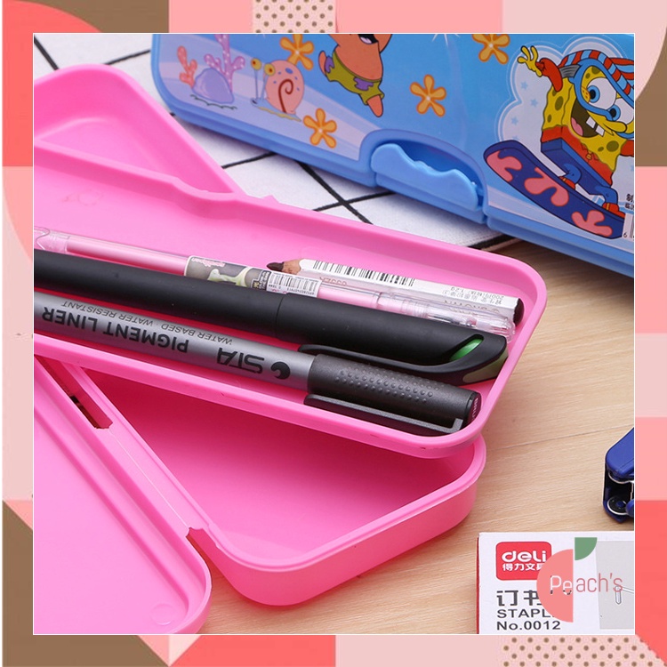 

PEACHs - S5981 Tempat Pensil Anak Motif Random / Kotak Pensil Lucu / Tempat Alat Tulis Sekolah / Kotak Pensil Karakter Random