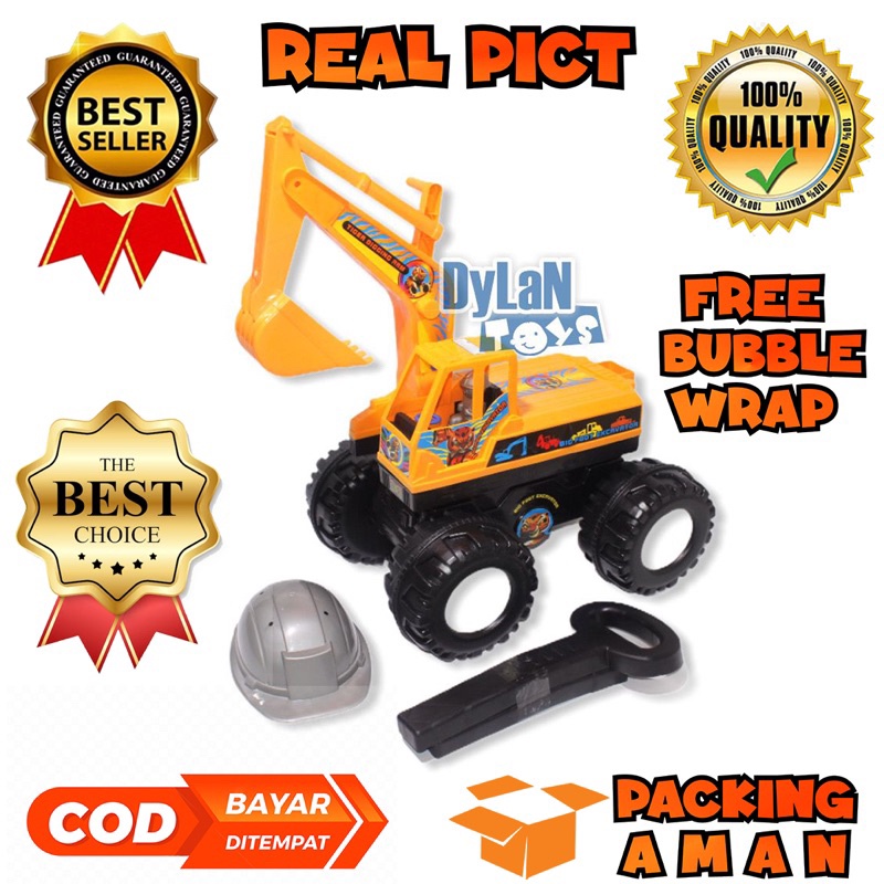PROMO BISA COD MAINAN EXCAVATOR DUDUK ANAK BISA DINAIKI ANAK BEKO JUMBO LOKASI KOTA PONTIANAK
