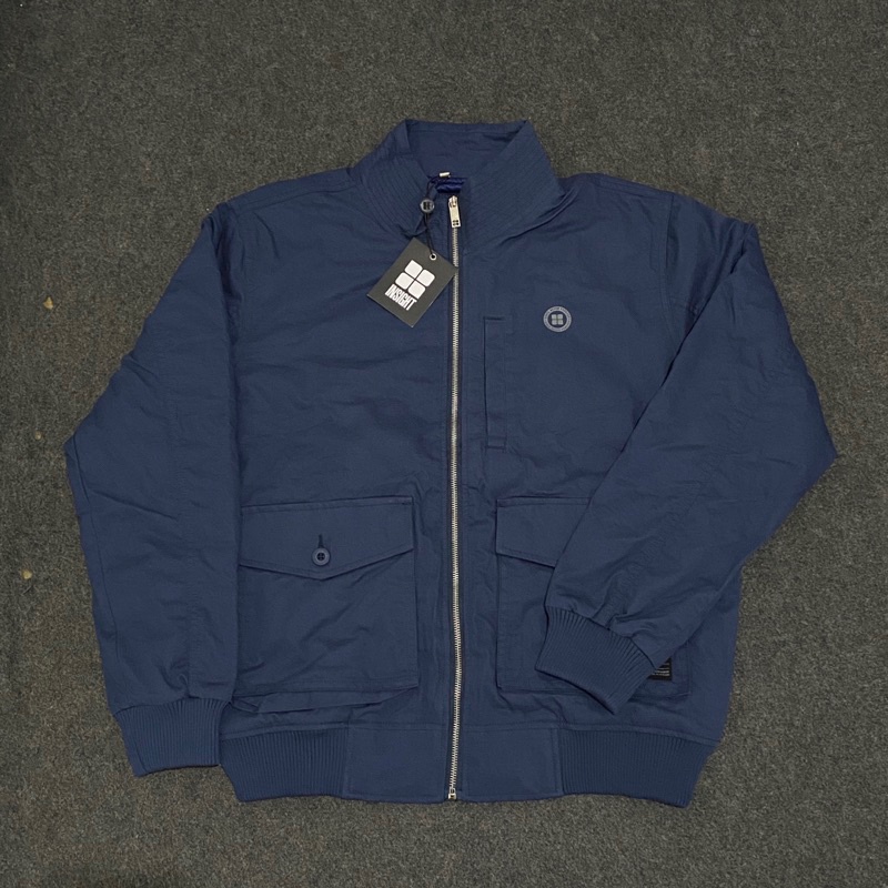 Jaket Bomber Insight Pria Street Navy Original