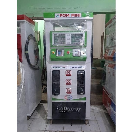 Pom Mini Digital 2 Nozzle Slim Warna Hijau