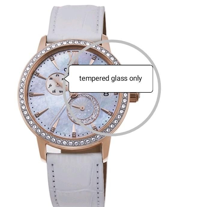 TG tempered glass for ORIENT RA-AK0004A RA AK0004A anti gores jam tangan pelindung layar screen prot