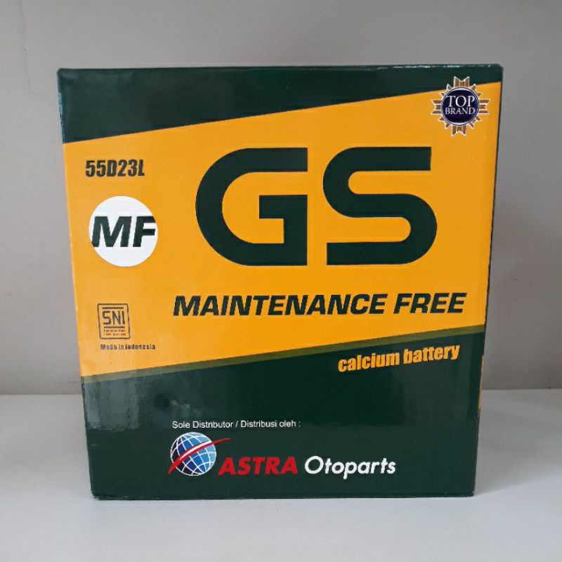 Aki Mobil Mitsubishi Outlander, Mirage GS ASTRA MF 55D23L Aki Kering