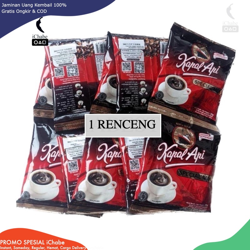 

[BISA COD] DS kopi kapal api special mix ( 10 sachet / renceng )