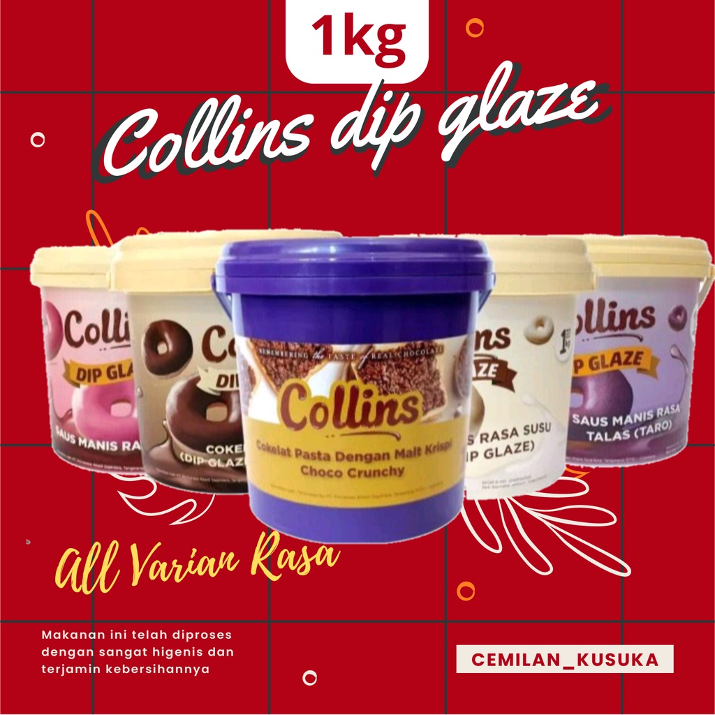 

Collins dip glaze 1KG