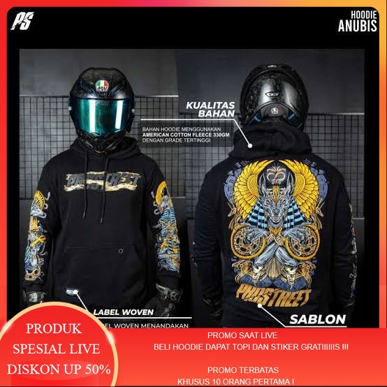 HOODIE PROSTREET ANUBIS JAKET SUNMORI JUMBO HOODIE PRIA