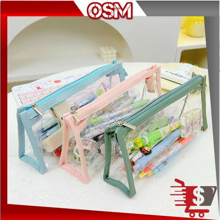 

OSM - S5993 Kotak Pensil Bening / Kotak Pensil Kapasitas Besar Multifungsi / Pencil Case Bening / Pencil Case Kapasitas Besar