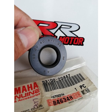 oil oli seal sil oli cruk kruk as magnet mahnet kiri original ori yamaha yz80 yz 80 yl1 yl3 yl 1 3 a