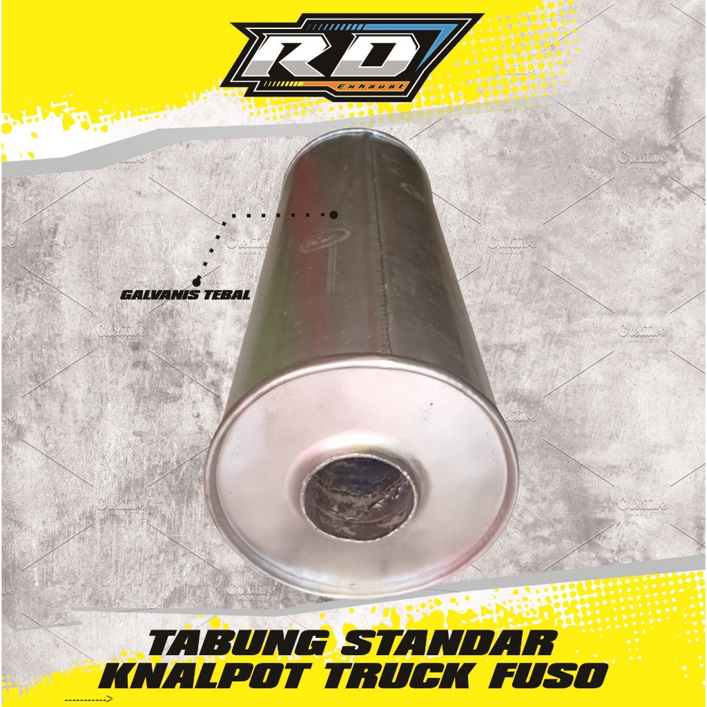 TABUNG STANDAR KNALPOT TRUCK FUSO mobil